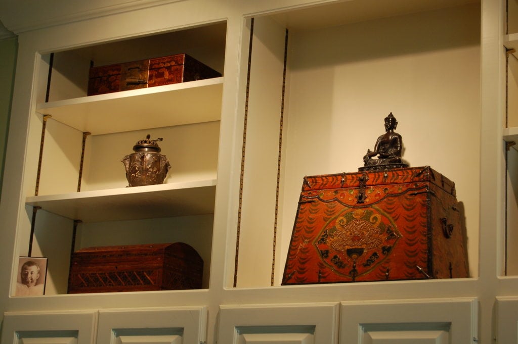 Tibetan Box Integral Design Consultant Lorell Frysh of Buckhead, Atlanta, GA